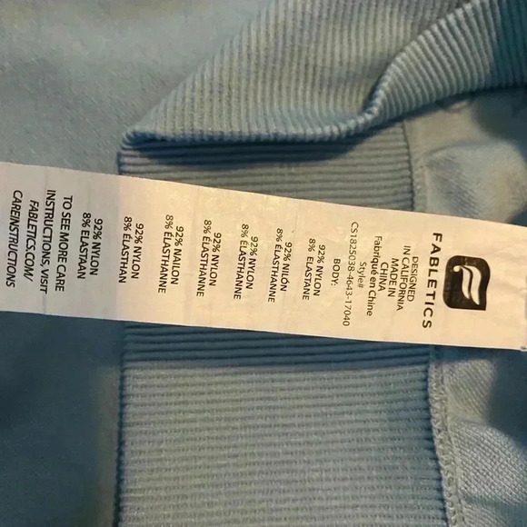 Fabletics Elise Juniper Jacquard Seamless Leggings Size M - Picture 6 of 7
